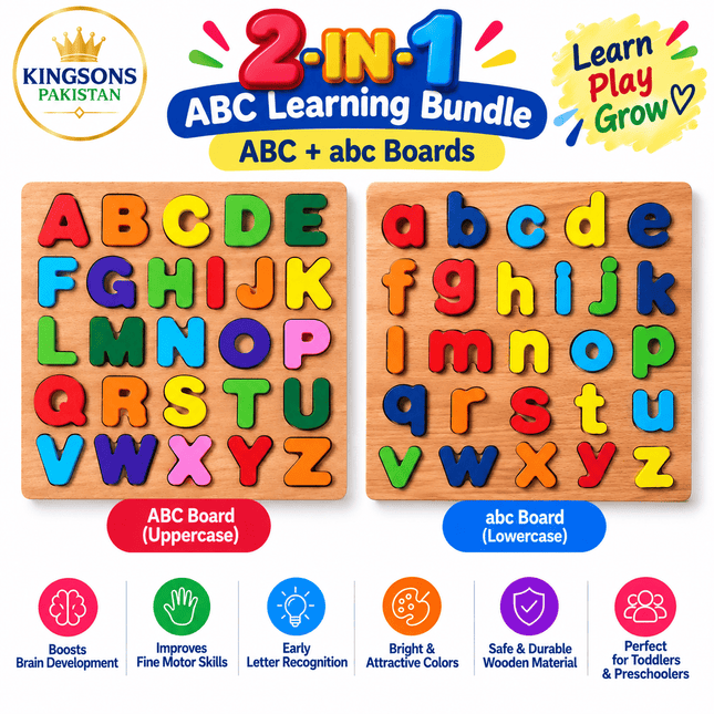 2-in-1 ABC Learning ABC + abc