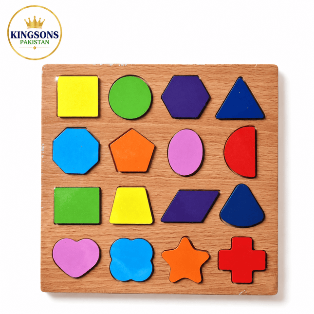 Wooden Shape Matching Peg Puzzle